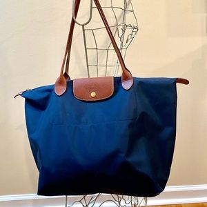 Longchamp Large Navy Tote